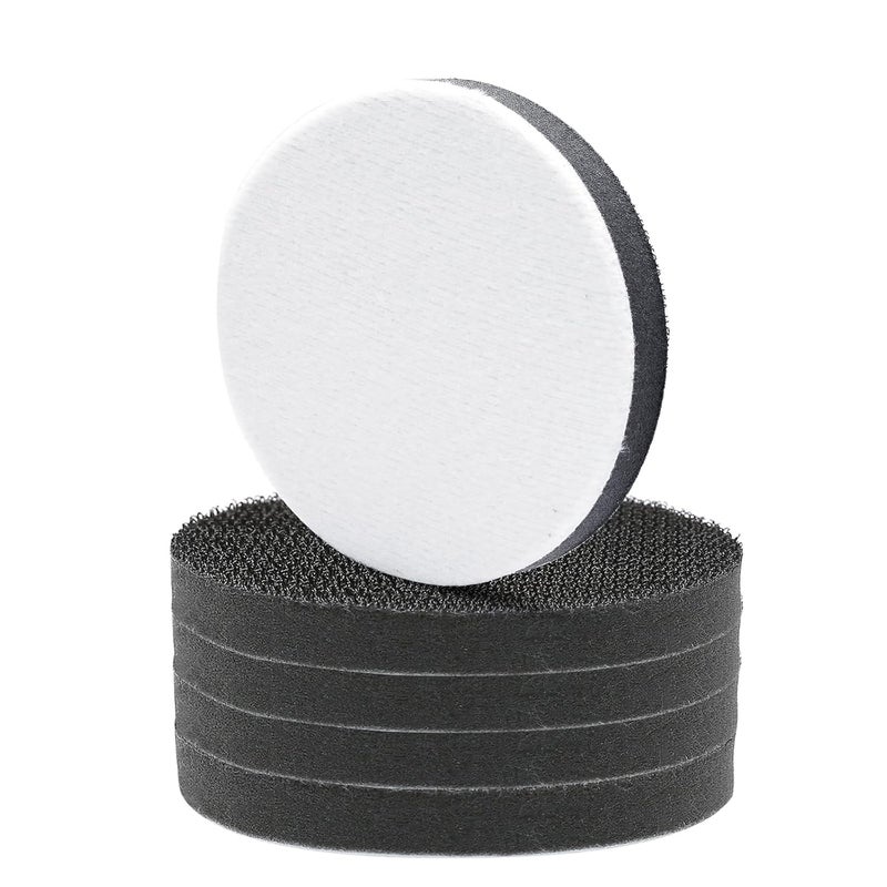 Uenhoy 5 Pack Hook and Loop Soft Foam Buffering Pads 3 Inch (75mm) Sponge Cushion Buffer Backing Pad Soft Interface Pads for 3" Sanding Pad - Image 1